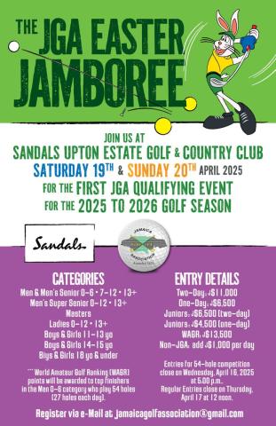 JGA Easter Jamboree 2025 Flyer